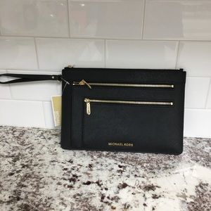Michael kors triple wristlet